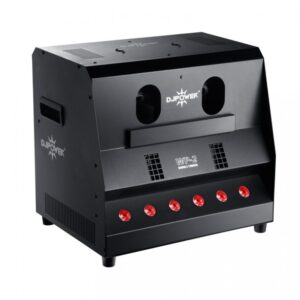 DJ Power WP-2 - Macchina Fumo bolle, 6 x 8 W RGBY LED.